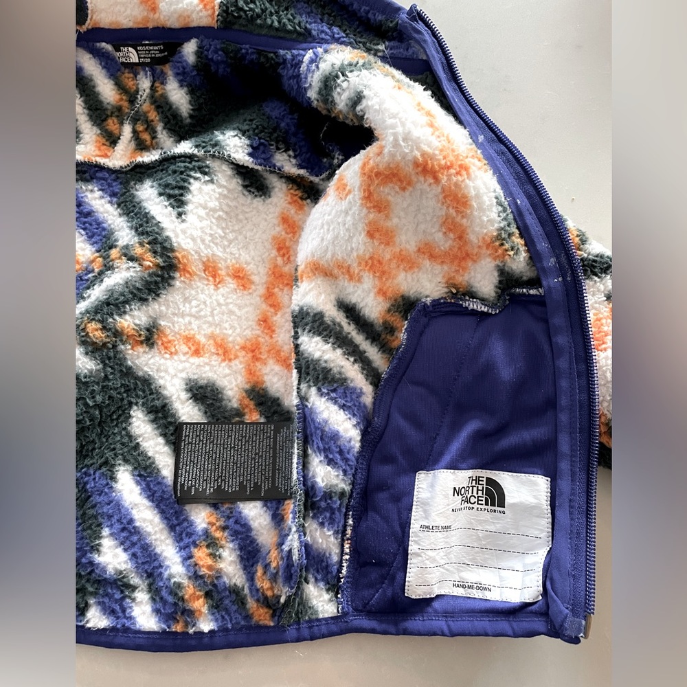 Kids North Face Fleece Jacket - Picture 2 of 4